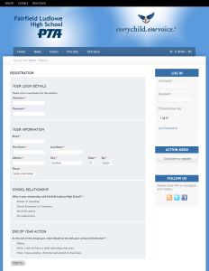 Custom Registration Page